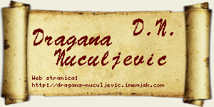 Dragana Nuculjević vizit kartica